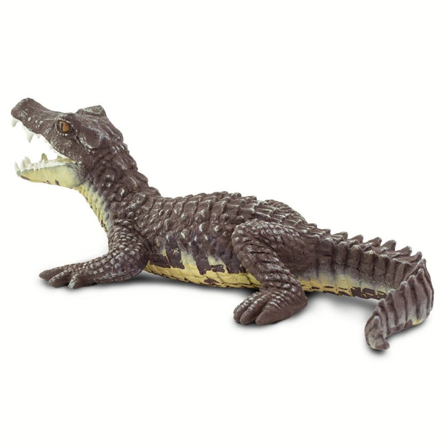 Wild Figurines Safari | Safari Ltd Caiman - Autumer