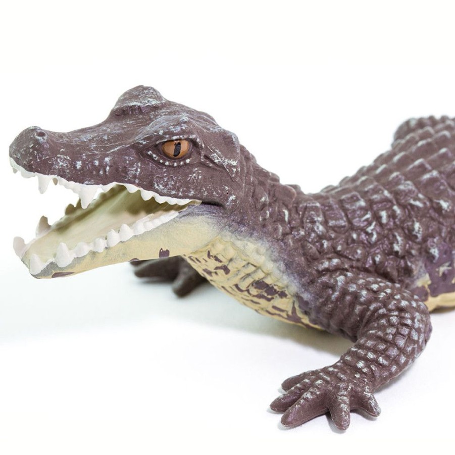 Wild Figurines Safari | Safari Ltd Caiman - Autumer