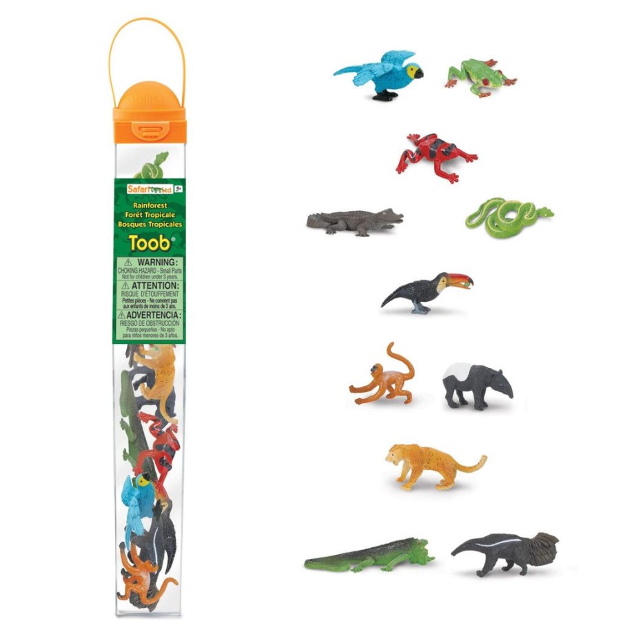 Tubes And Packs Safari | Safari Ltd Rainforest Toob - Autumer